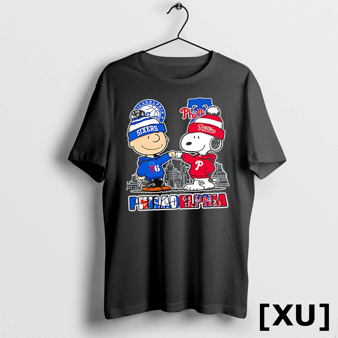 Philadelphia 76ers X Phillies Snoopy Tshirts Sweater Hoodie