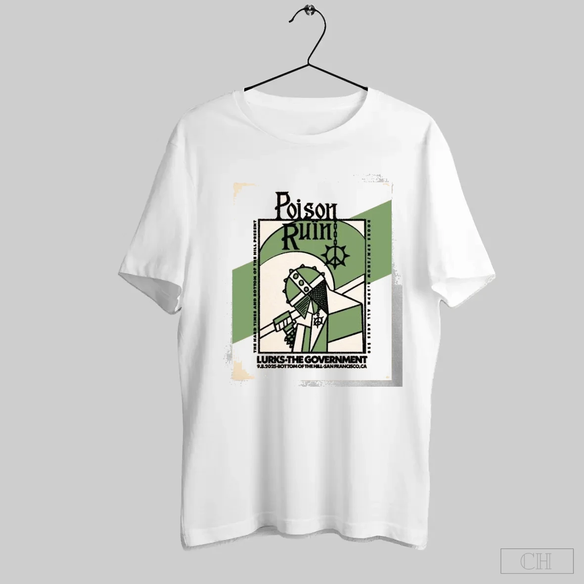Poison Ruin San Francisco Ca September 8 2025 Concert Shirt Tee Hoodie