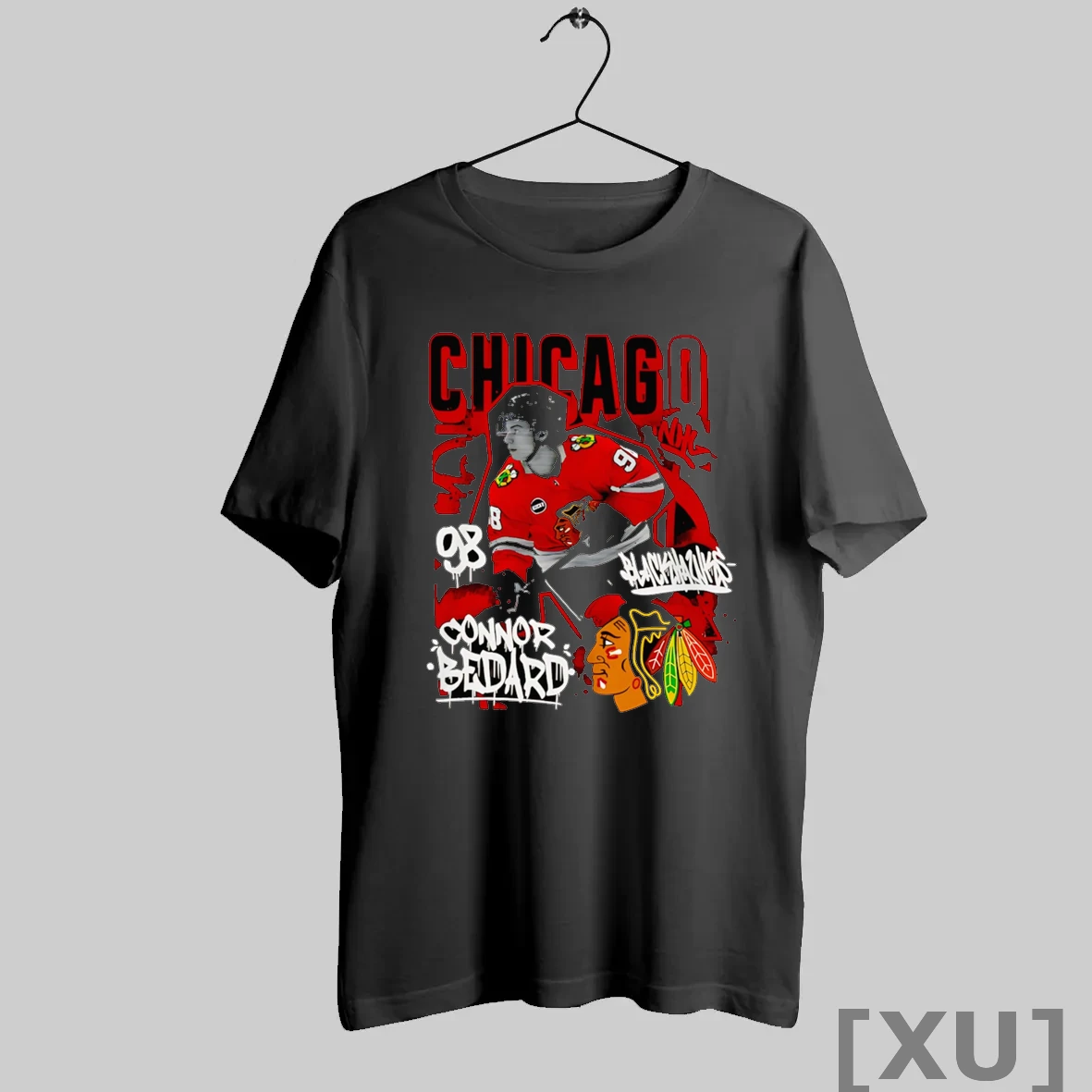 Premium Connor Bedard Chicago Blackhawks Reel Graphic T Shirts