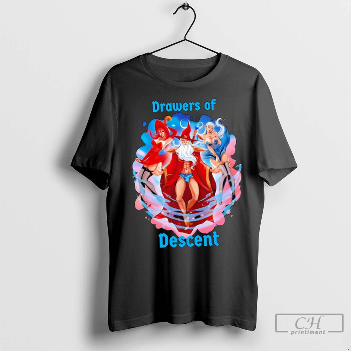 Premium Drawers Of Descent Cartoon Classic T Shirt
