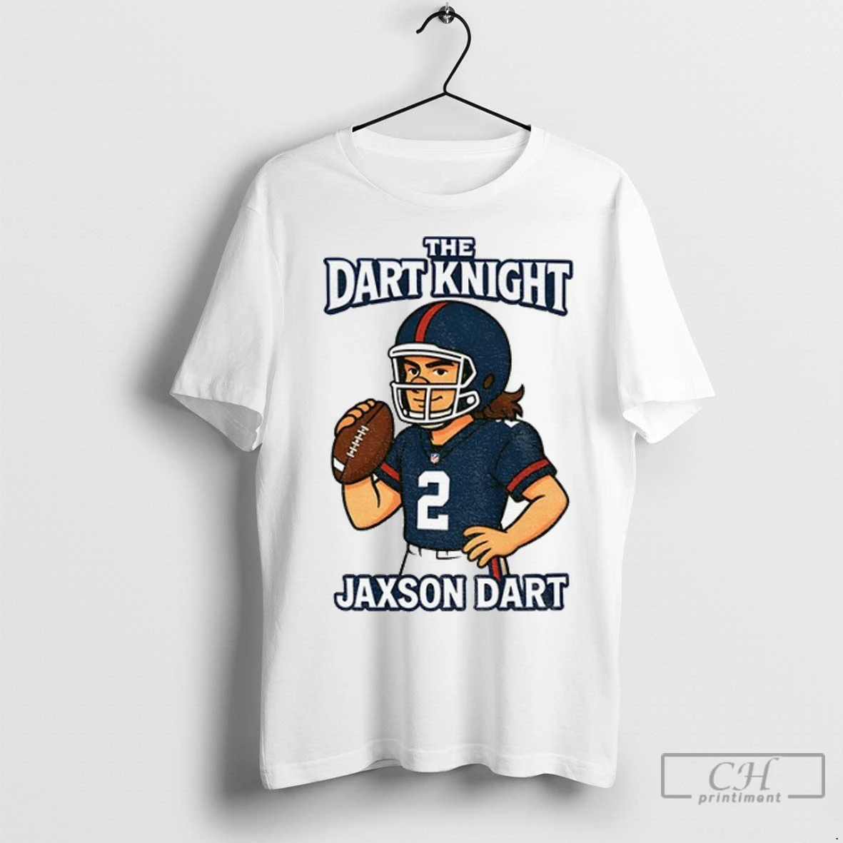 Premium Jaxson Dart The Dart Knight New York Giants Nfl Football 2025 T Shirt