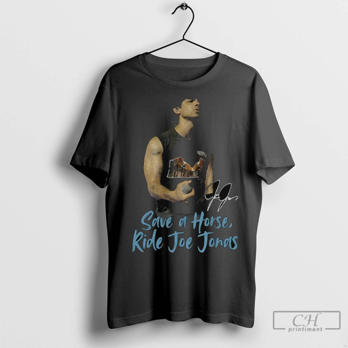Premium Joe Jonas Brothers Save A Horse Ride Joe Jonas Signature T Shirt