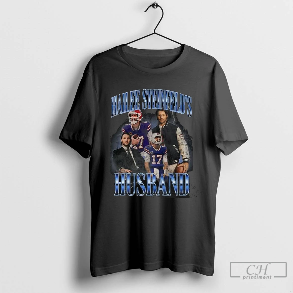 Premium Josh Allen Buffalo Bills Hailee Steinfelds Husband T Shirt
