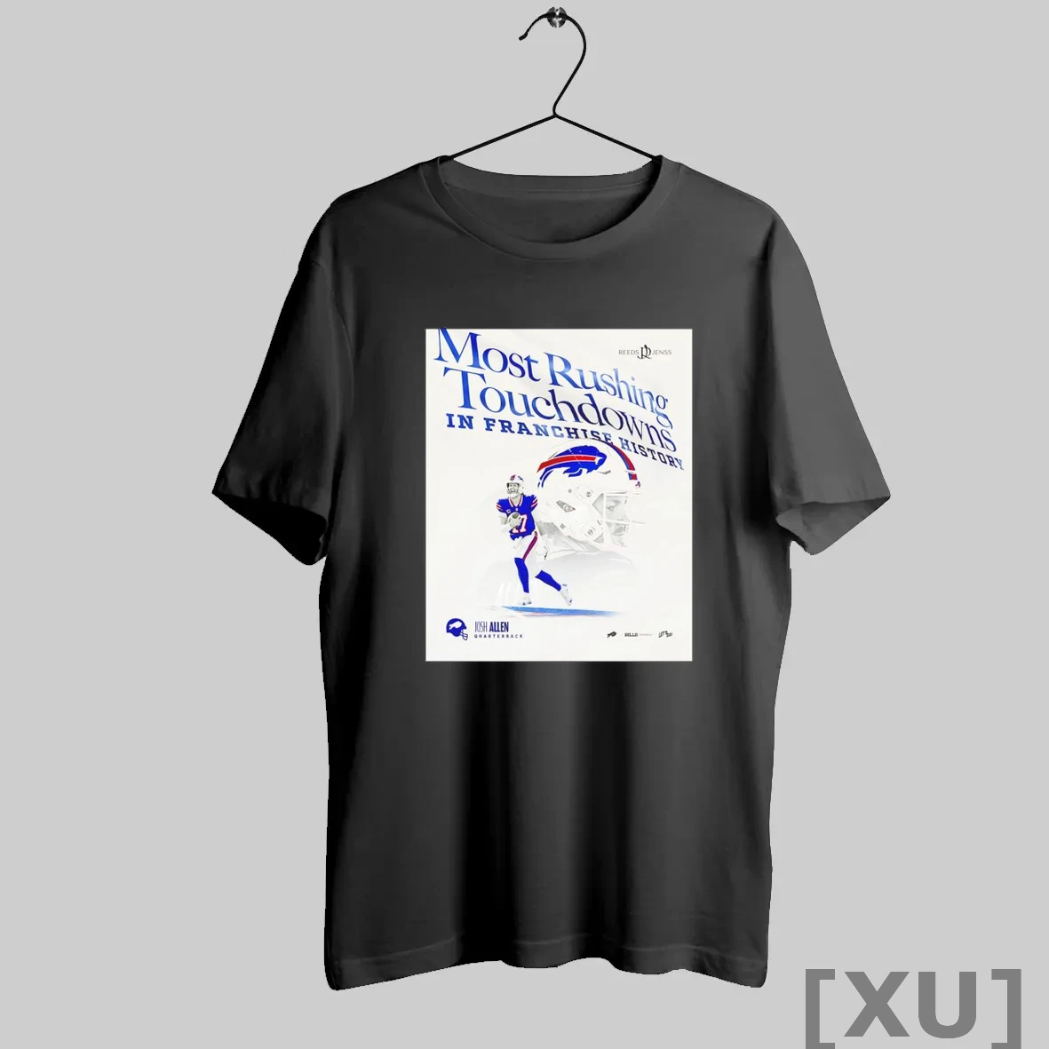 Premium Josh Allen Most Rushing Touchdowns T Shirts