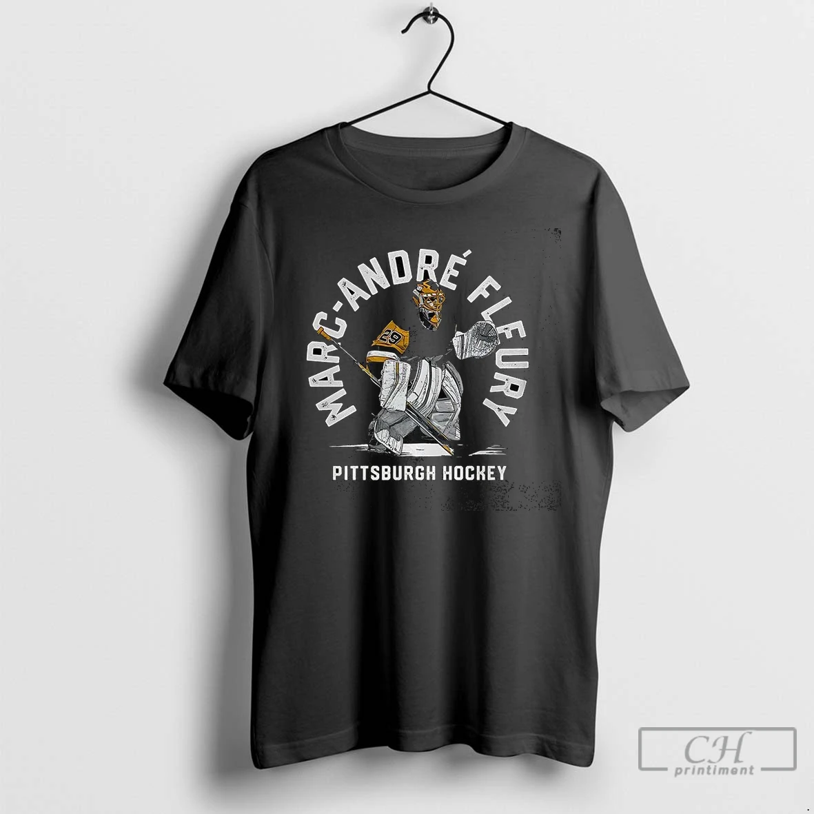 Premium Marc Andre Fleury Pittsburgh Penguins Hockey Goalie Player T Shirt