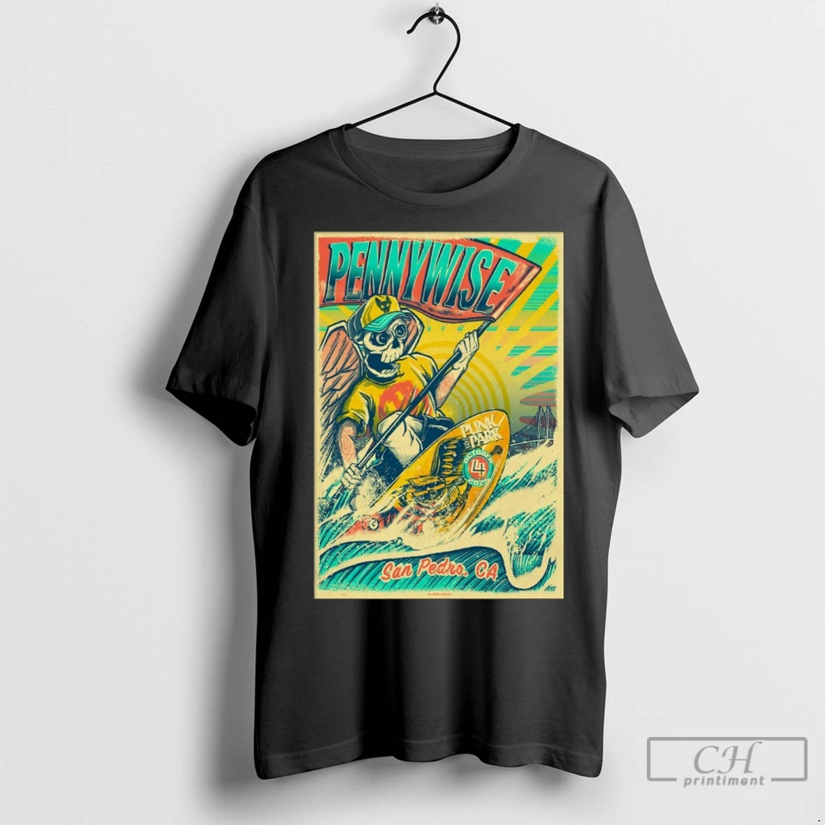 Premium Pennywise Oct 4 2025 Outer Harbor Berth 46 San Pedro Ca T Shirt