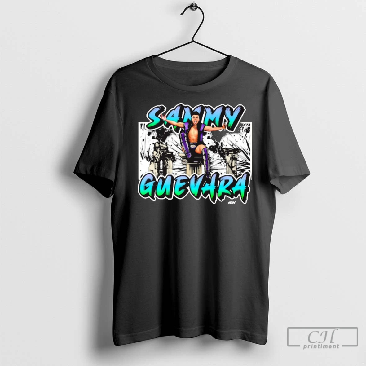 Premium Sammy Guevara Pillar Aew 2025 Graphic T Shirt