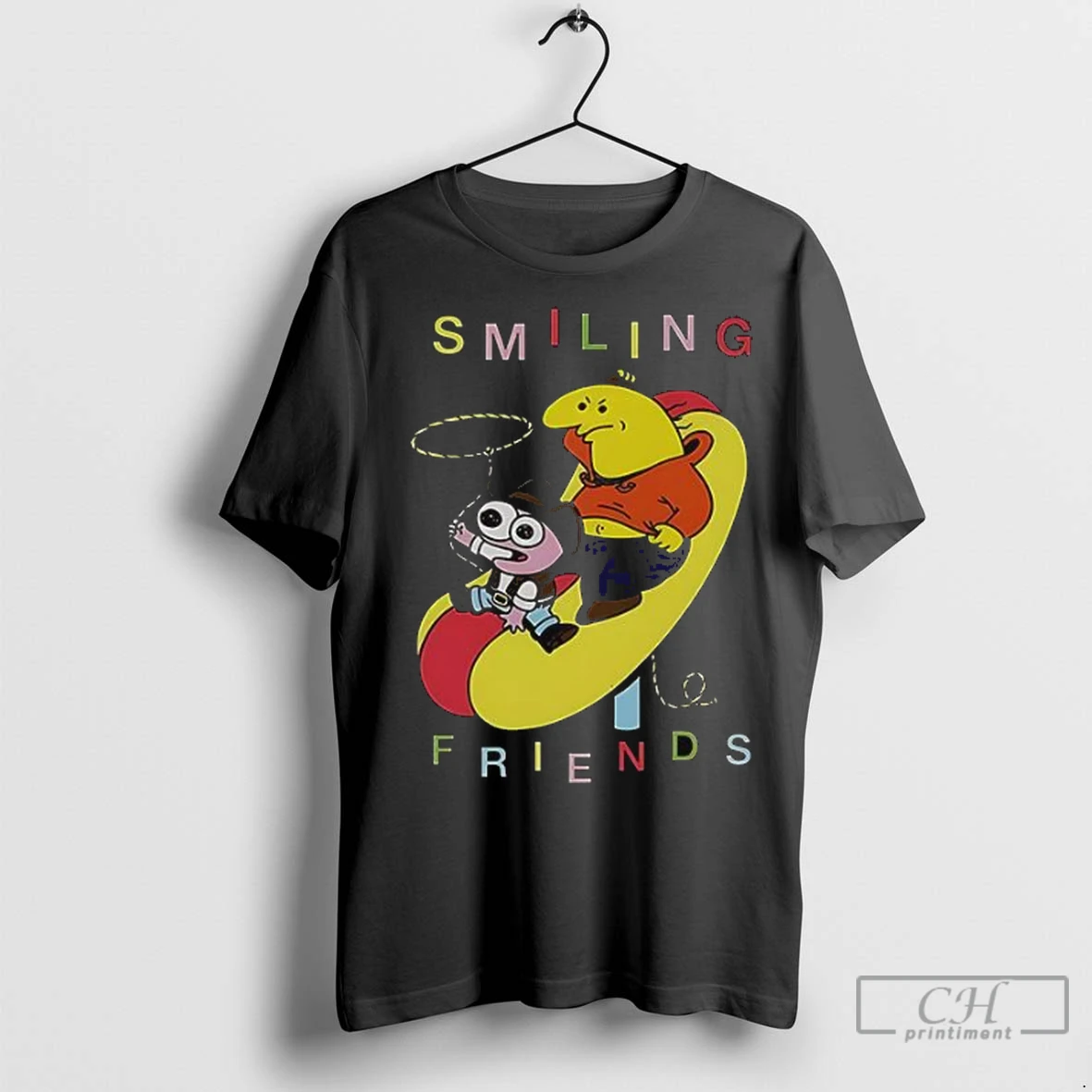 Premium Smiling Friends Rodeo Hot Dog T Shirt