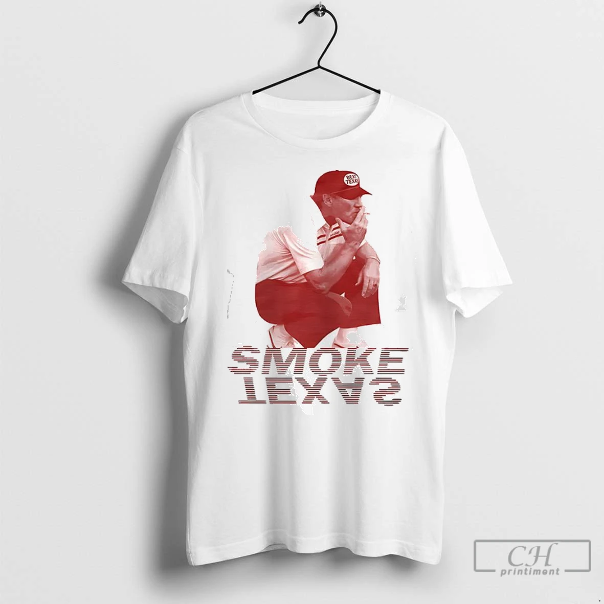 Premium Smoke Texas Darrell Royal T Shirt