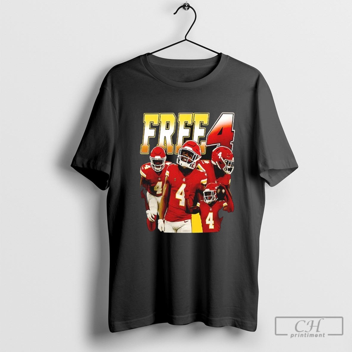 Rashee Rice Free 4 Kansas City Chiefs Shirt Sweater