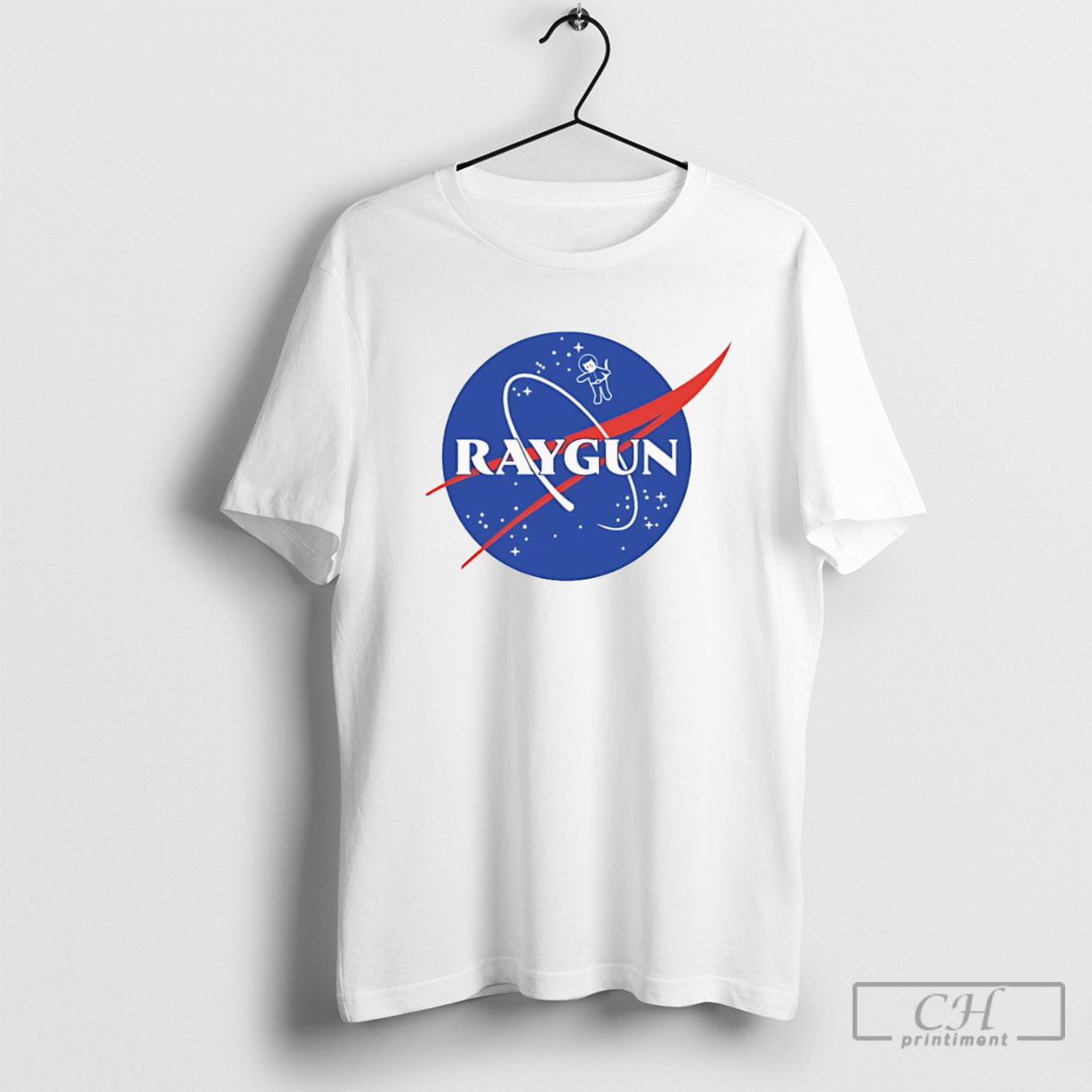 Raygun Nasa Logo T Shirt Hoodie