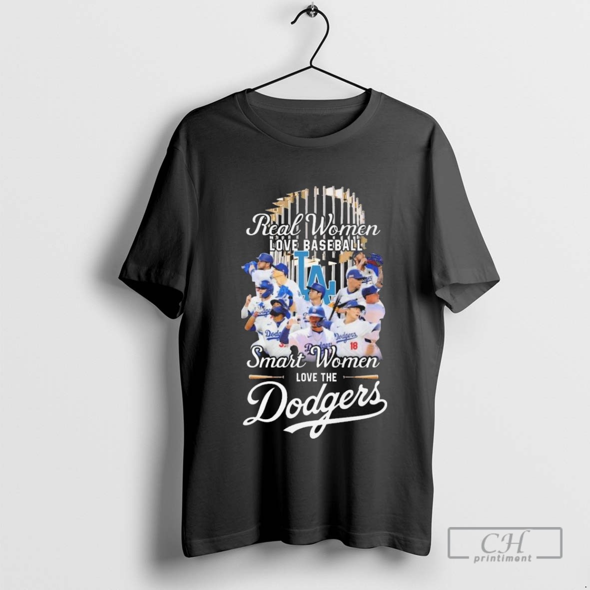 Real Women Love Baseball Smart Women Love The Los Angeles Dodgers 2025 Postseason T Shirt