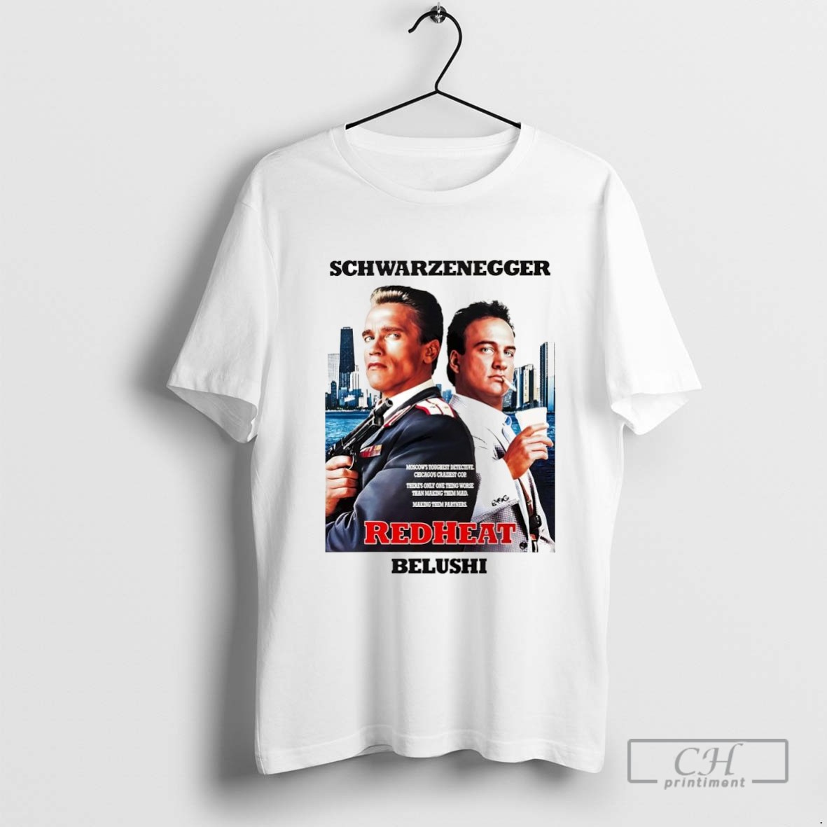 Redheat Schwarzenegger And Belushi Film Shirt Sweater