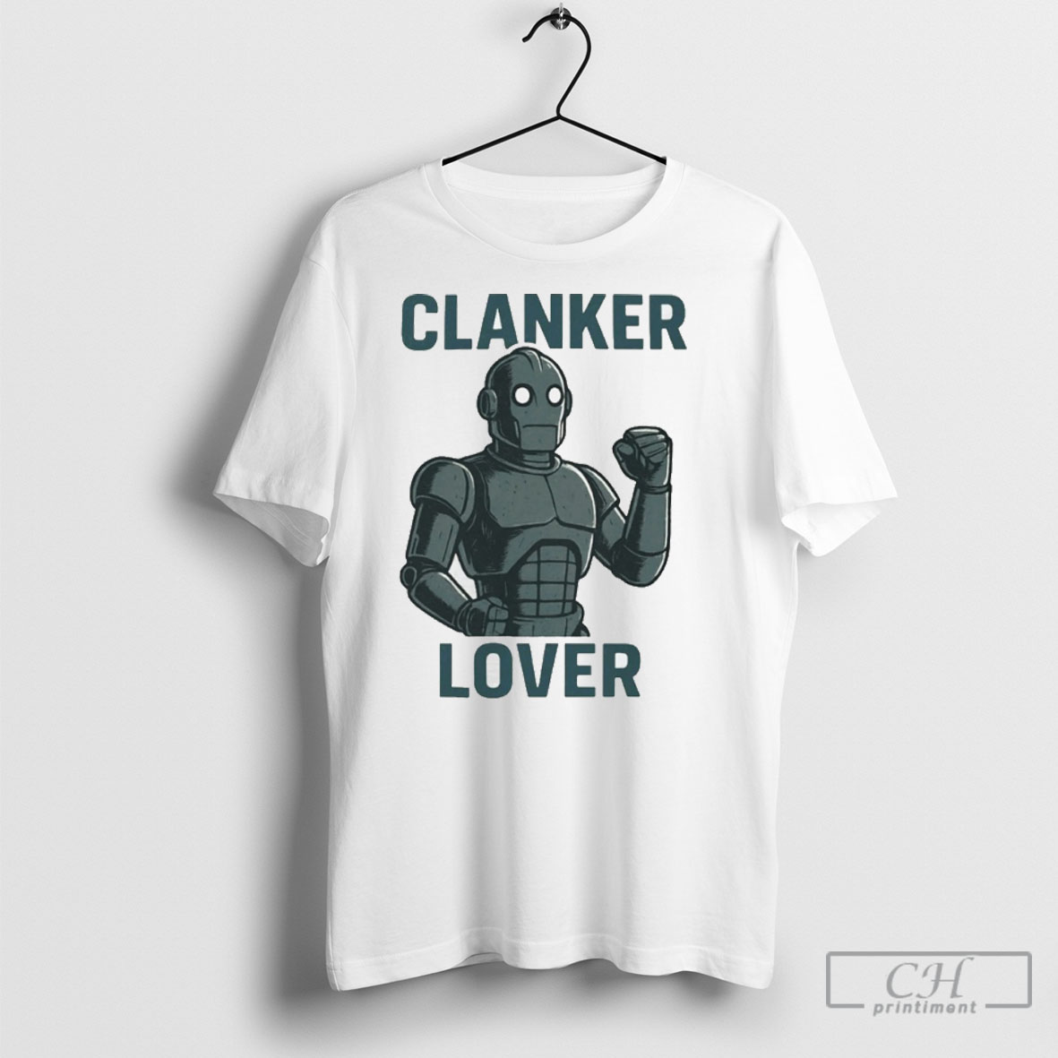 Robot Clanker Lover Meme Ringer Shirts