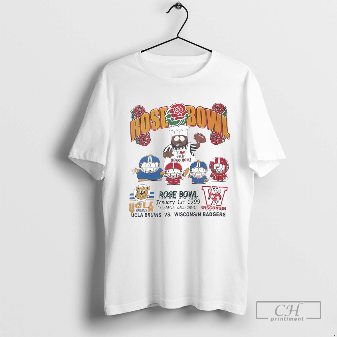 Rose Bowl January 1st 1999 Ucla Bruins Vs Wisconsin Badgers T Shirt
