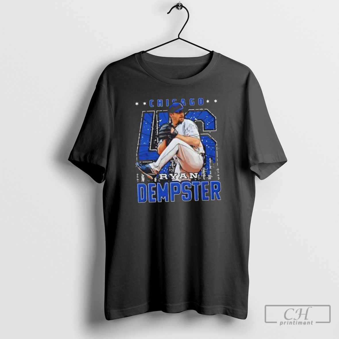 Ryan Dempster Chicago Cubs Gritty Shirt Sweater