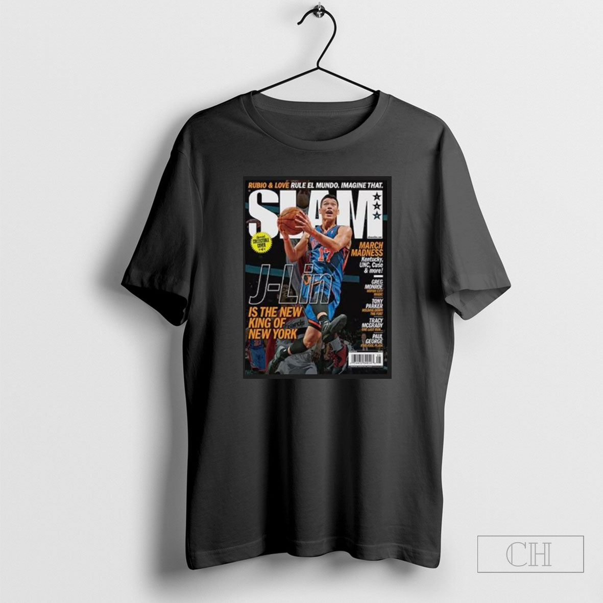 Slam Jeremy Lin Is The New King Of New York T Shirt Tee Hoodie