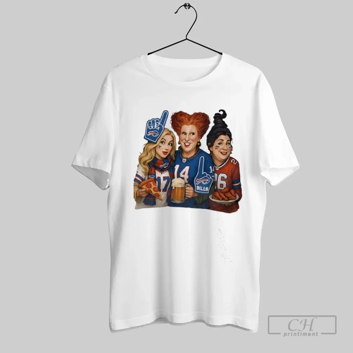 Sanderson Hocus Pocus Buffalo Bills Football X Halloween T Shirt