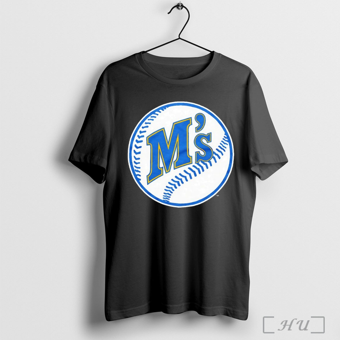 Seattle Mariners Ms Logo T Shirt Sweatshirt