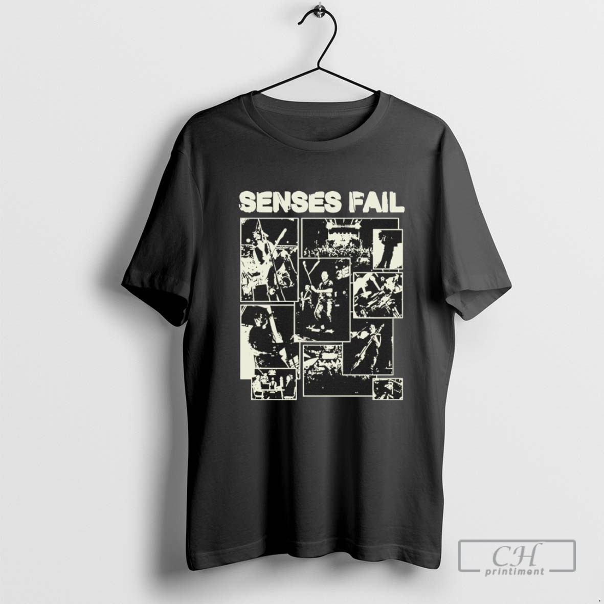 Senses Fail Live Vintage T Shirt