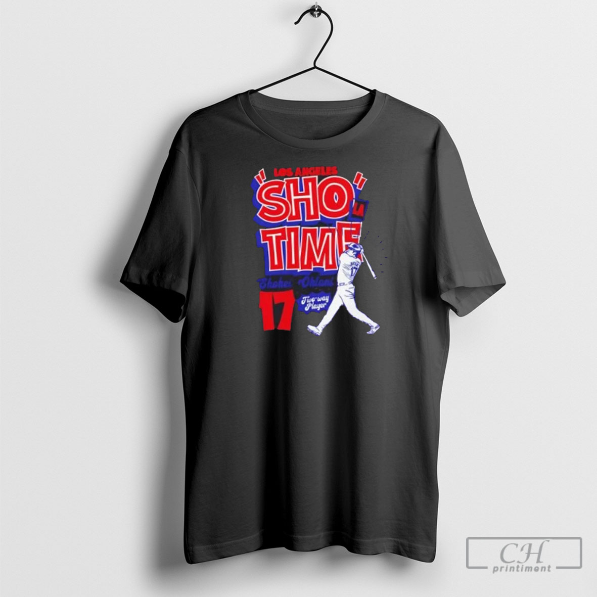 Shohei Ohtani Los Angeles Dodgers Poster Two Way Player Baseball Shirt Tee Hoodie
