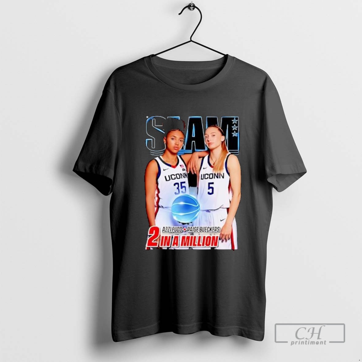 Slam Azzi Fudd Paige Bueckers 2 In A Million T Shirt Sweater