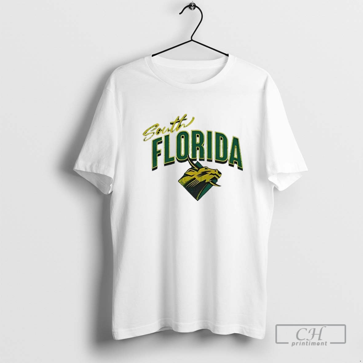 South Florida Strong Usf Robo Bull Mascot Logo T Shirt