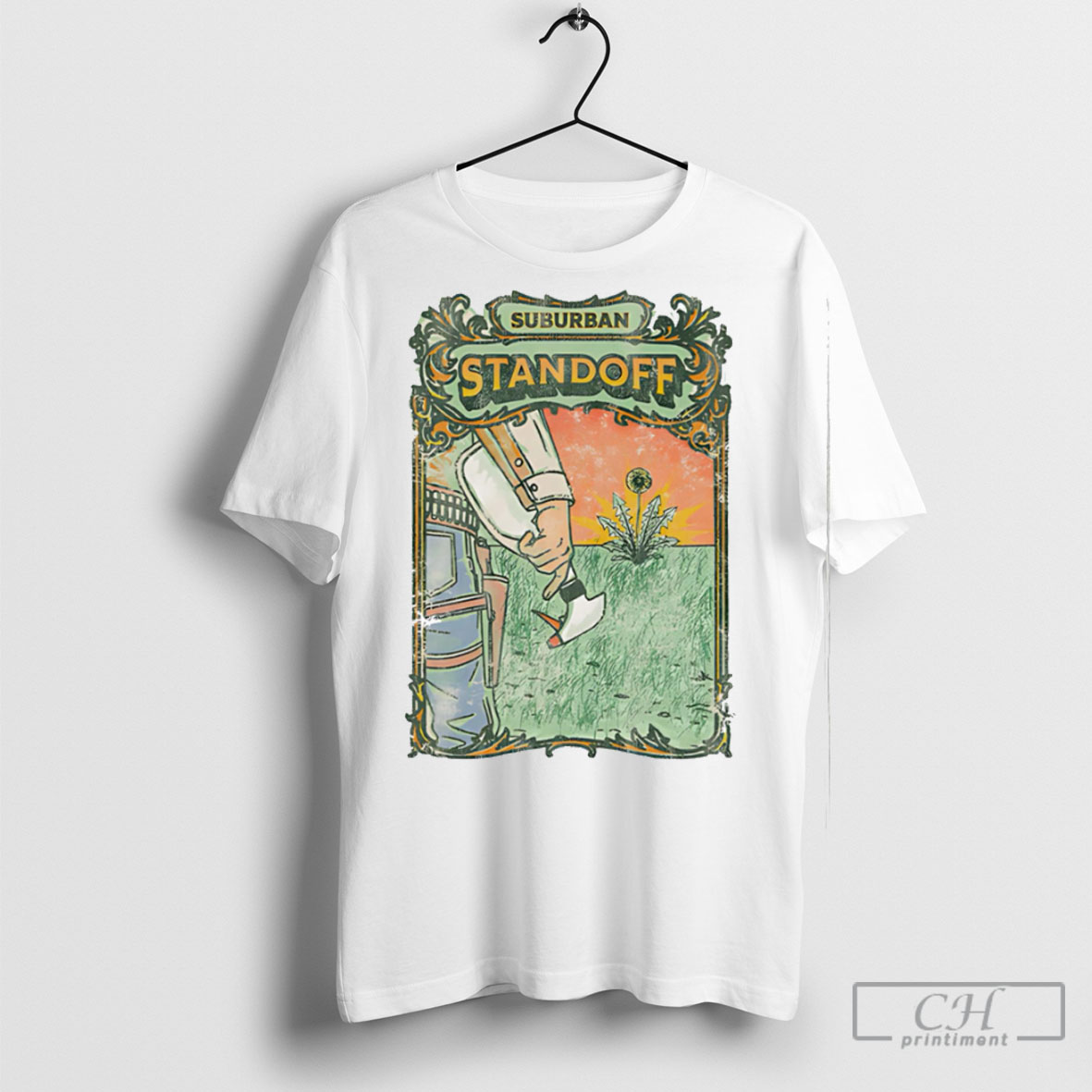 Suburban Standoff T Shirt Hoodie
