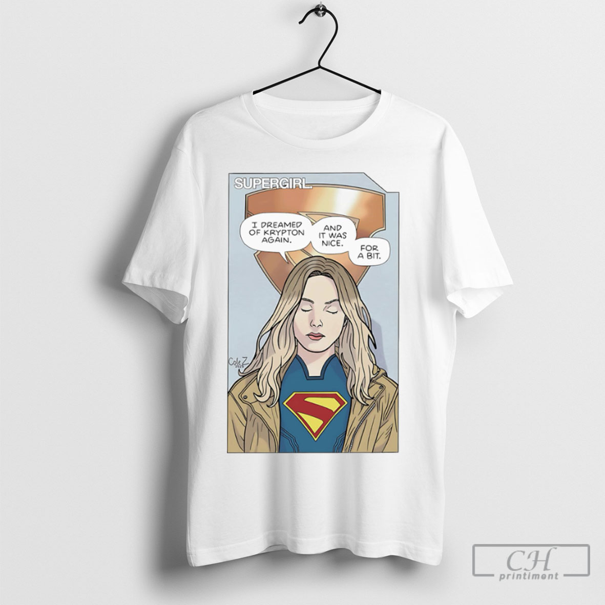 Supergirl I Dreamed Of Krypton Again T Shirt Hoodie