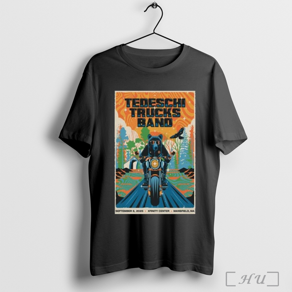 Tedeschi Trucks Band September 6 2025 Mansfield Ma Concert Poster T Shirt Sweatshirt