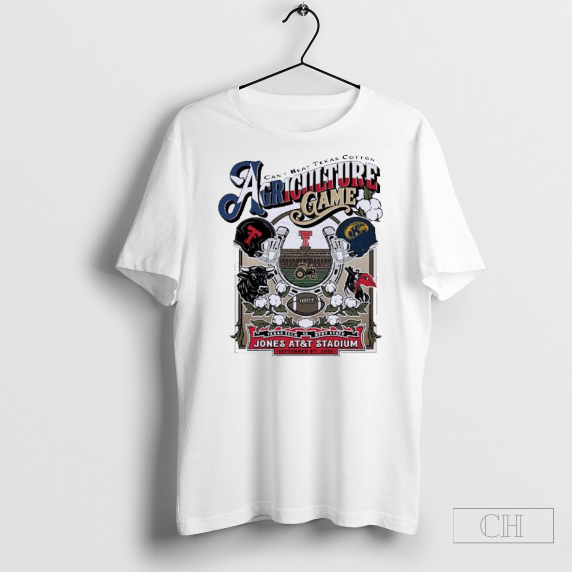 Texas Tech Red Raiders Vs Kent State Golden Flashes 2025 Agriculture Game Sept 6th Shirt Tee Shirt