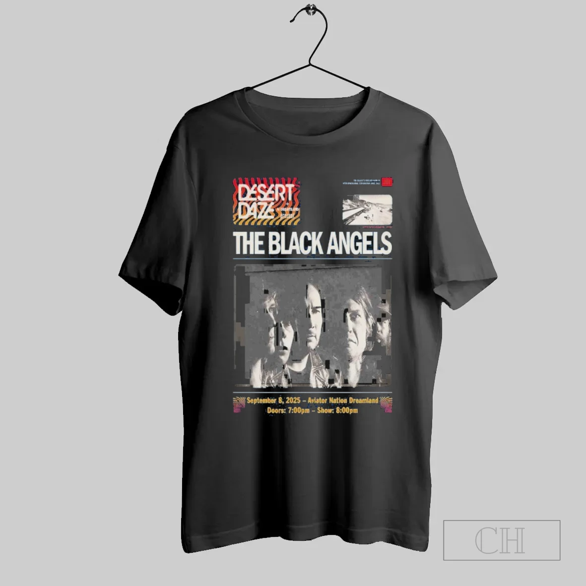 The Black Angels 9 8 2025 Aviator Nation Dreamland In Malibu Ca T Shirt
