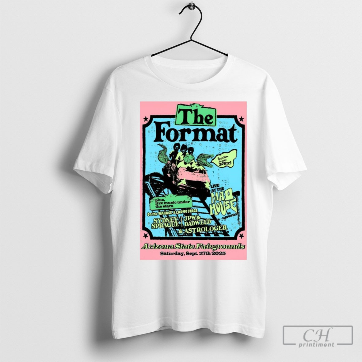 The Format Sept 27 2025 Veterans Memorial Coliseum Phoenix Az Tour Shirt