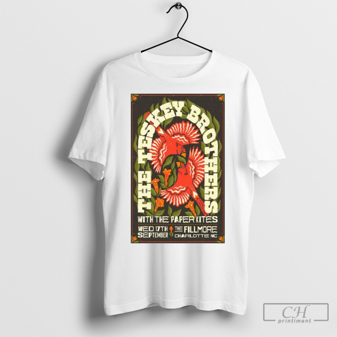 The Teskey Brothers The Fillmore Charlotte Nc Sep 17 2025 Shirt