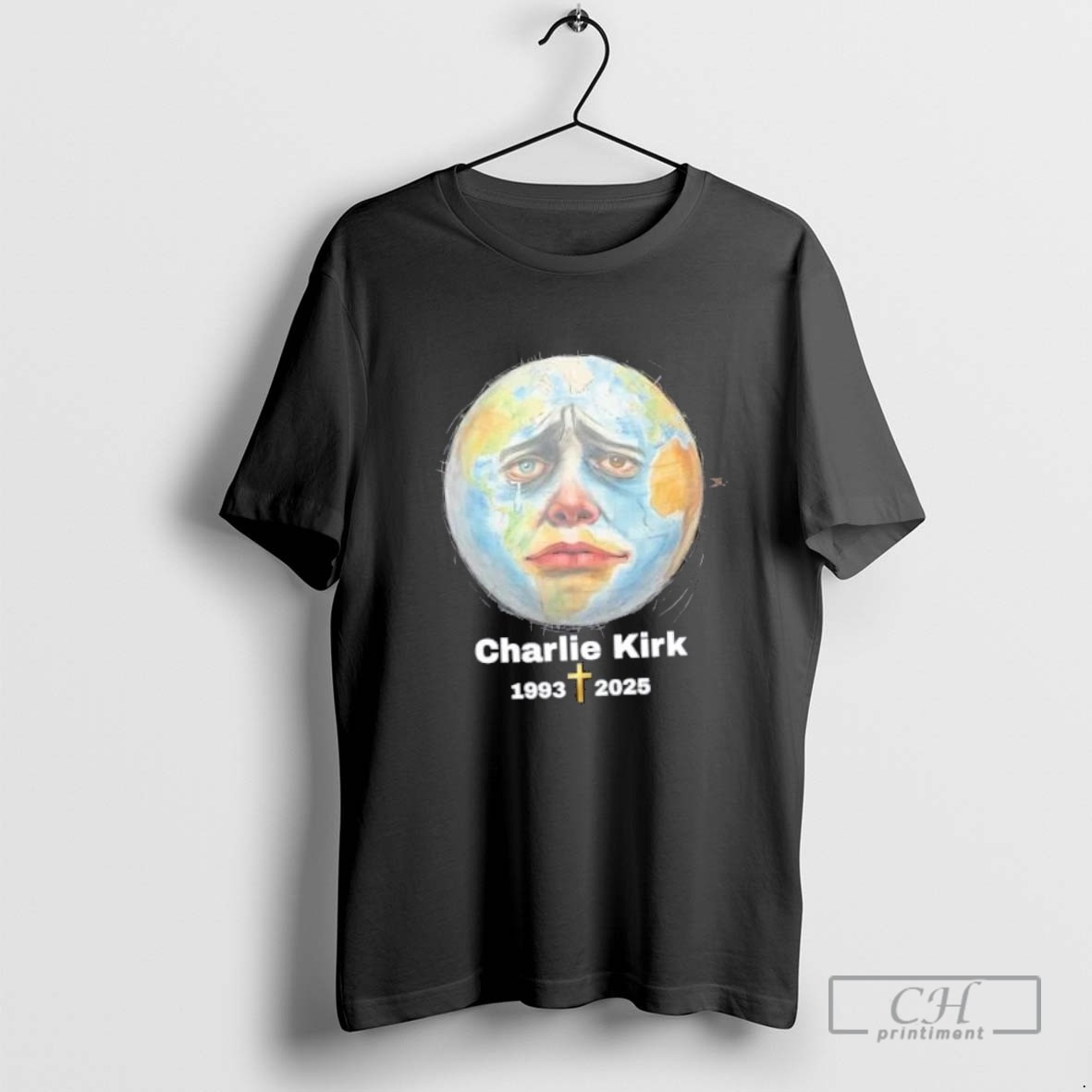 The World Mourns Charlie Kirk Rip 1993 2025 T Shirt