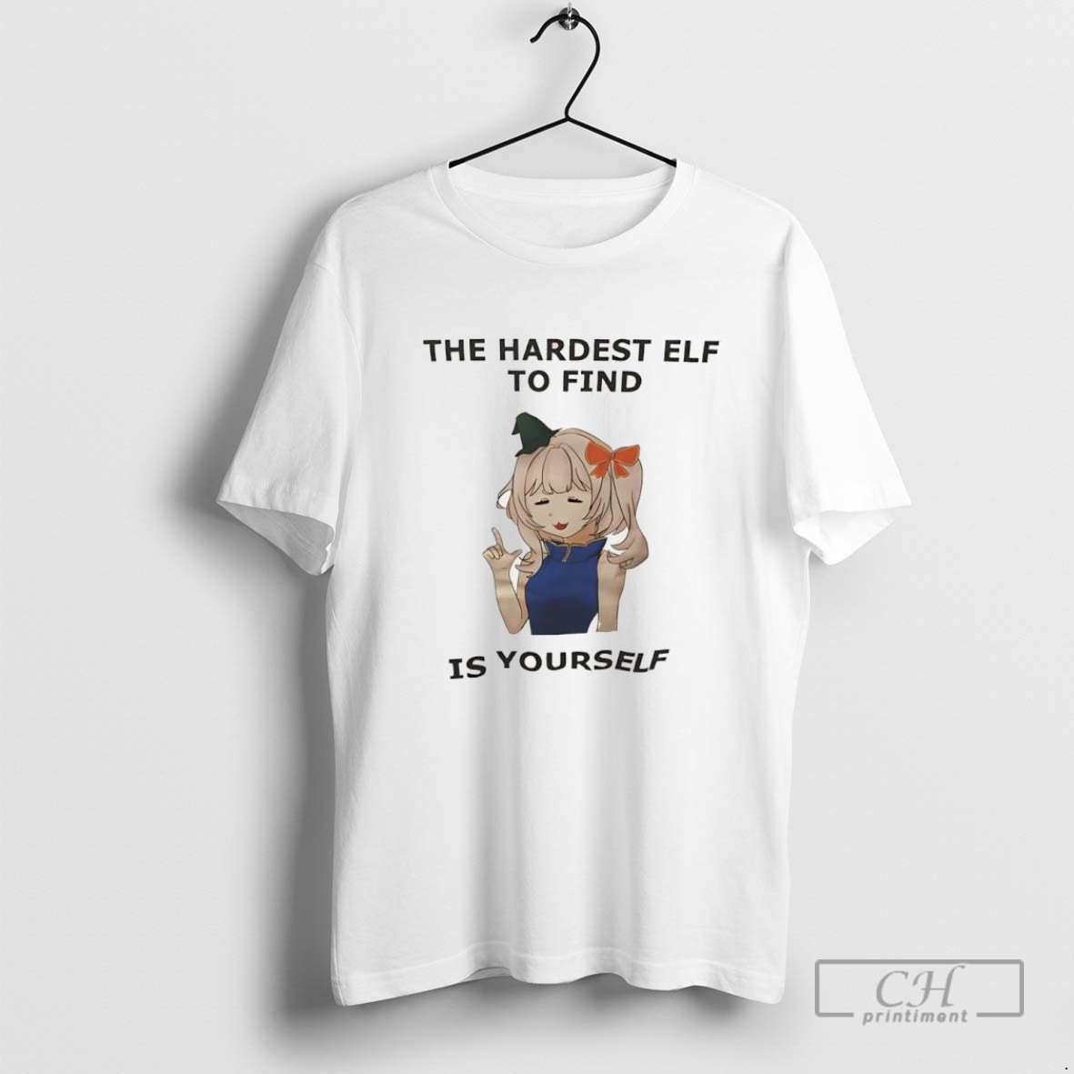 The Hardest Elf To Find Is Yourself Anime T Shirt