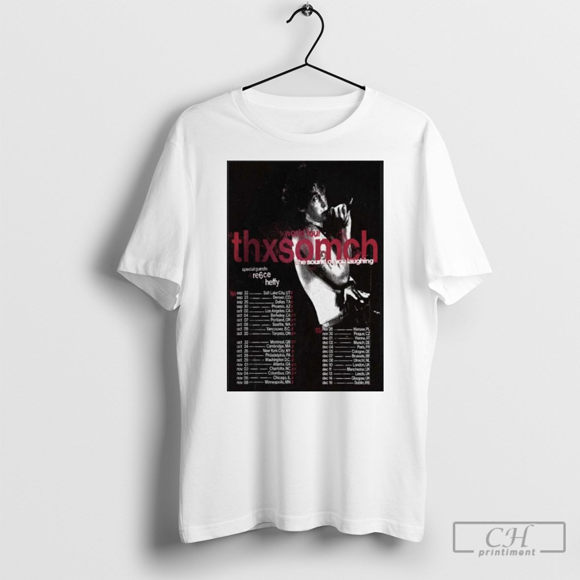 Thxsomch Tour North America Europe 2025 T Shirt