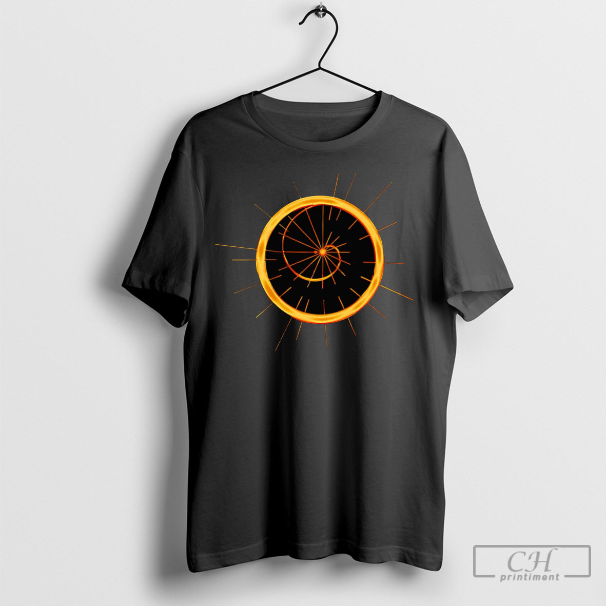Tim Lyre Spiral T Shirts