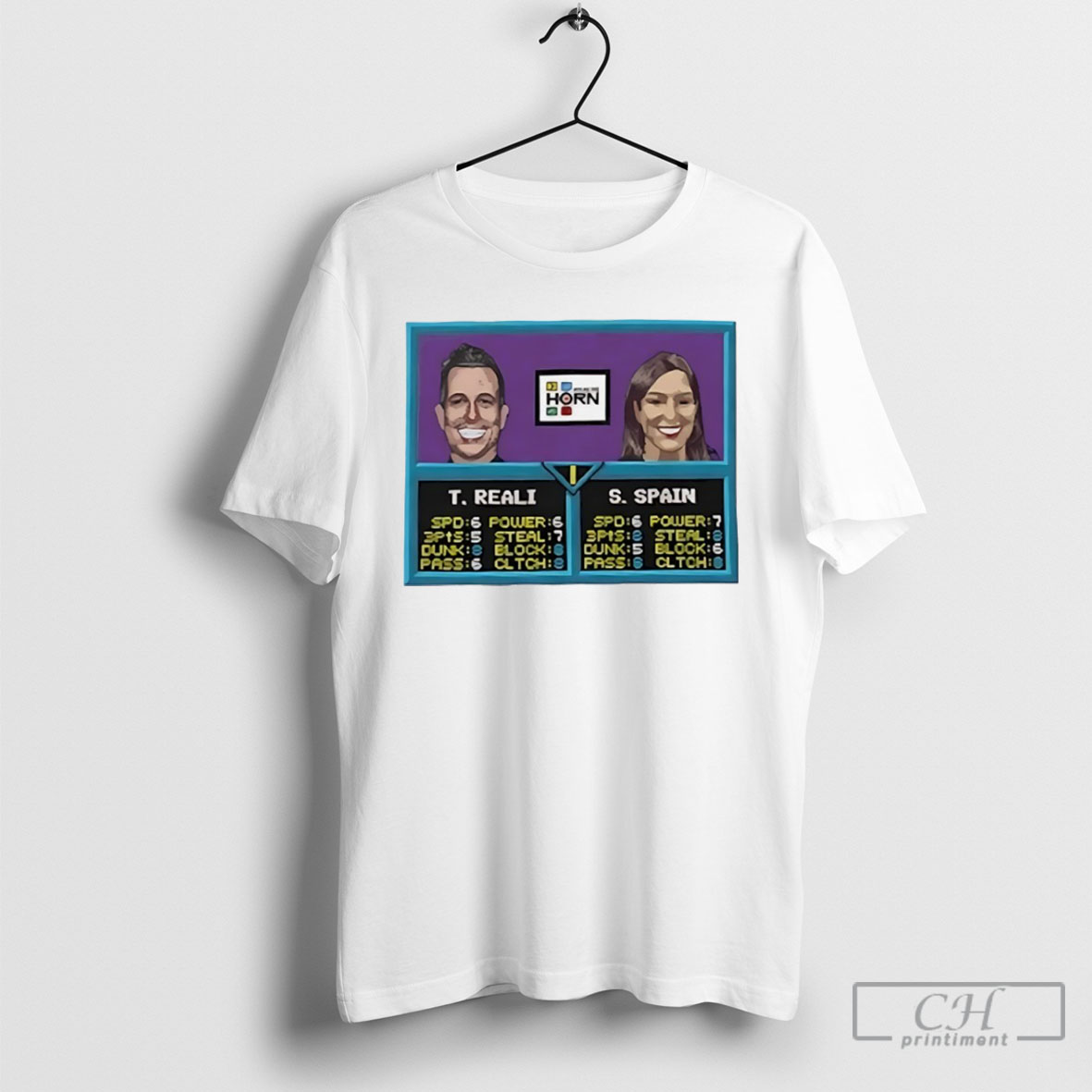 Tony Reali And Sarah Spain Jam Digital Shirt Tee Hoodie