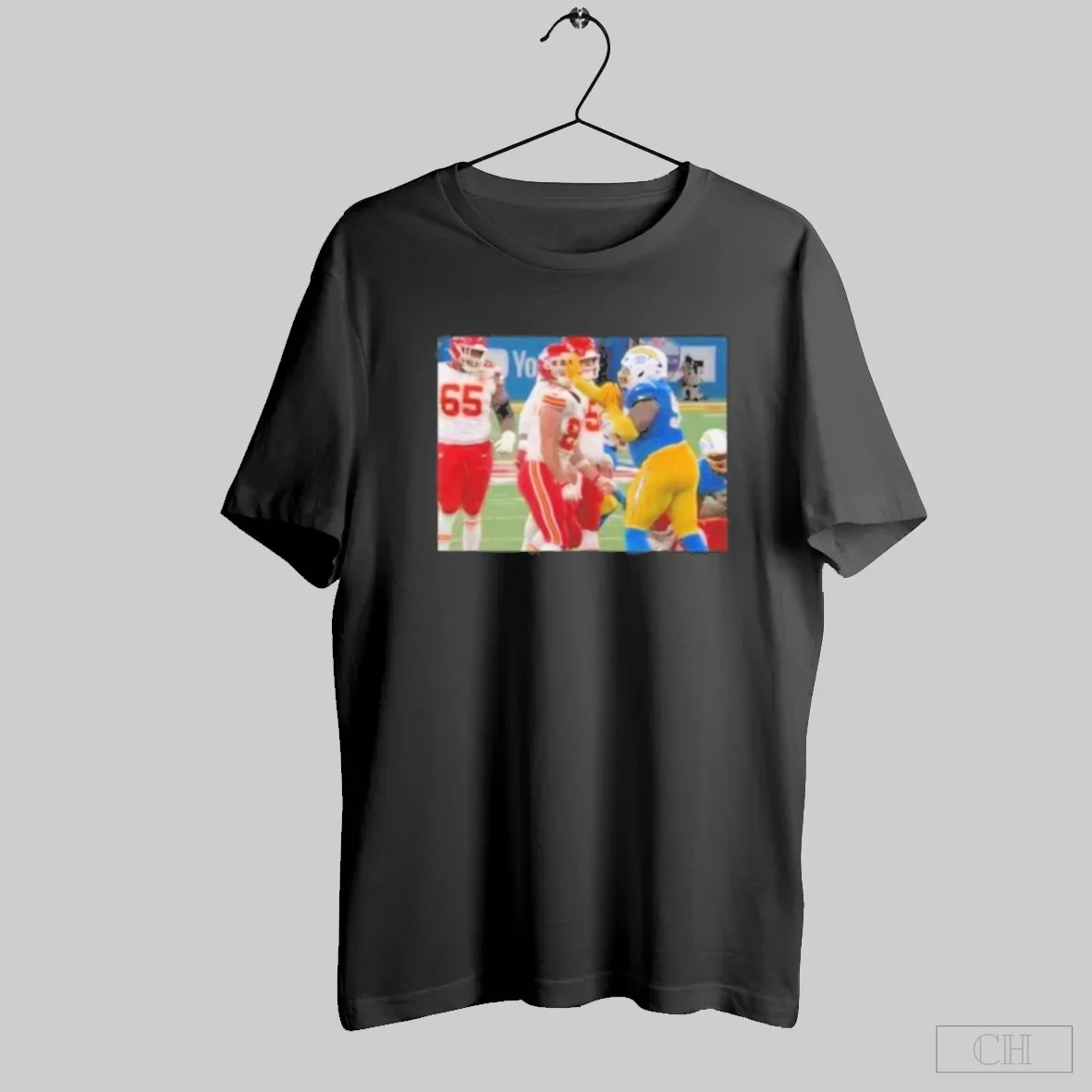 Travis Kelce Smacked By Chargers Shirt Tee Hoodie