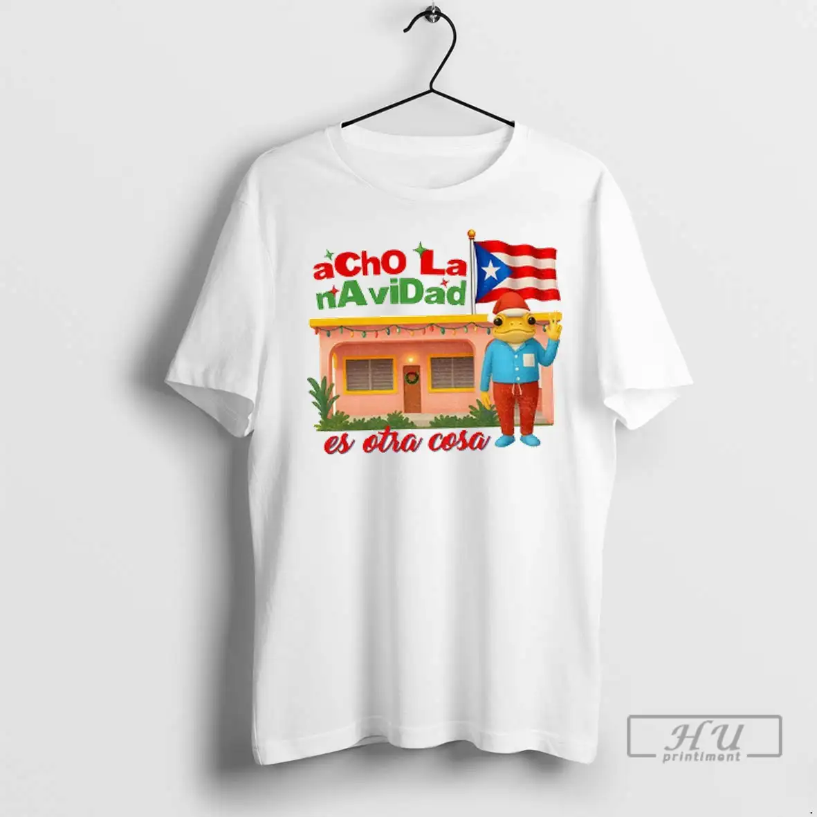 Trending Bad Bunny Acho La Navidad Es Otra Cosa Puerto Rico Christmas T Shirt Sweatshirt