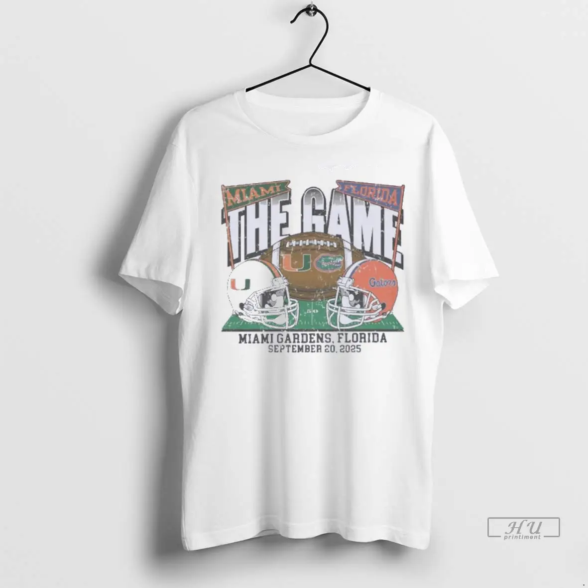 Trending The Game Miami Vs Florida 2025 Football Rivalry T Shirt Sweatshirt