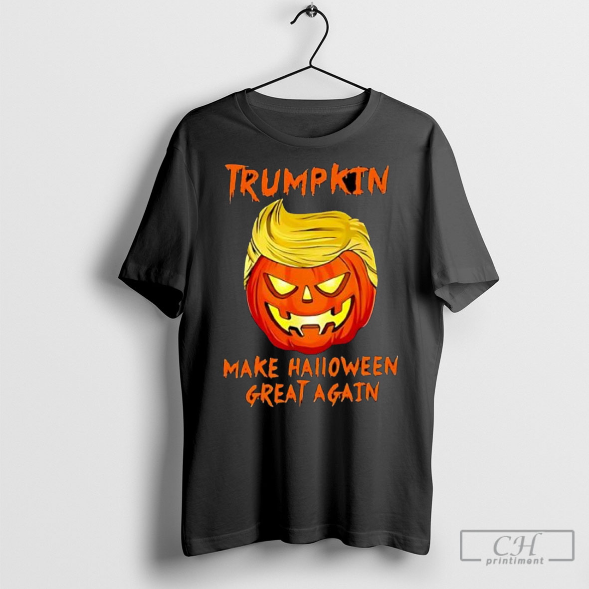 Trumpkin Make Halloween Great Again President Trump Shirt Tee Hoodie