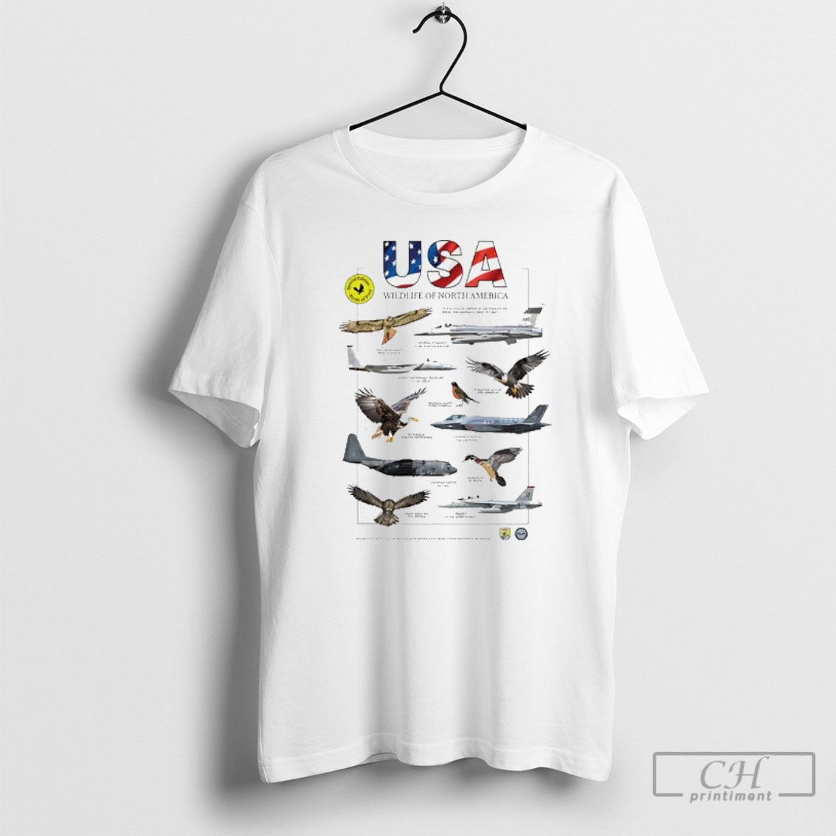 Usa Wildlife Of North America Shirt