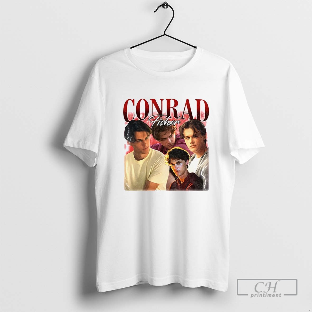 Vintage Style Conrad Fisher Graphic T Shirt