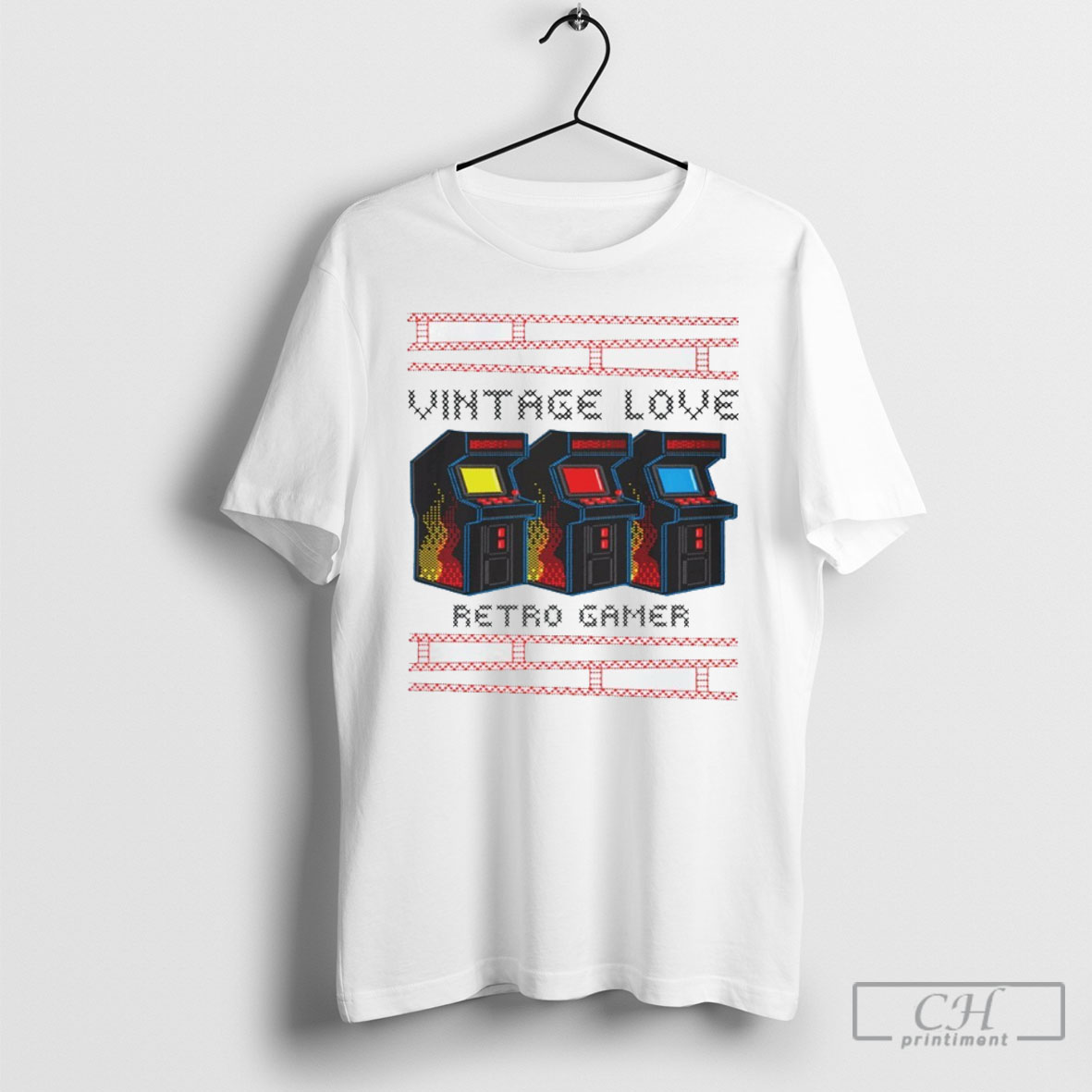 Vintage Love Retro Gamer Shirts