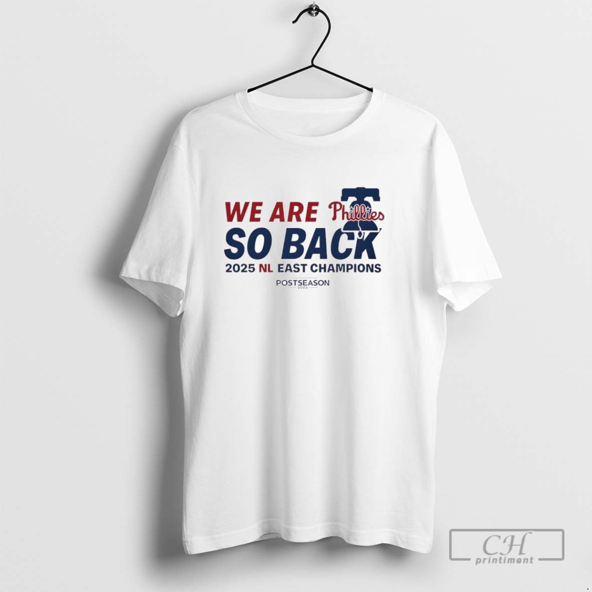 We Are Phillies So Back Nl East Champions Ladies T Shirt