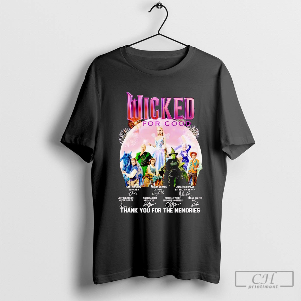Wicked For Good Thank You For The Memories Shirt Sweater