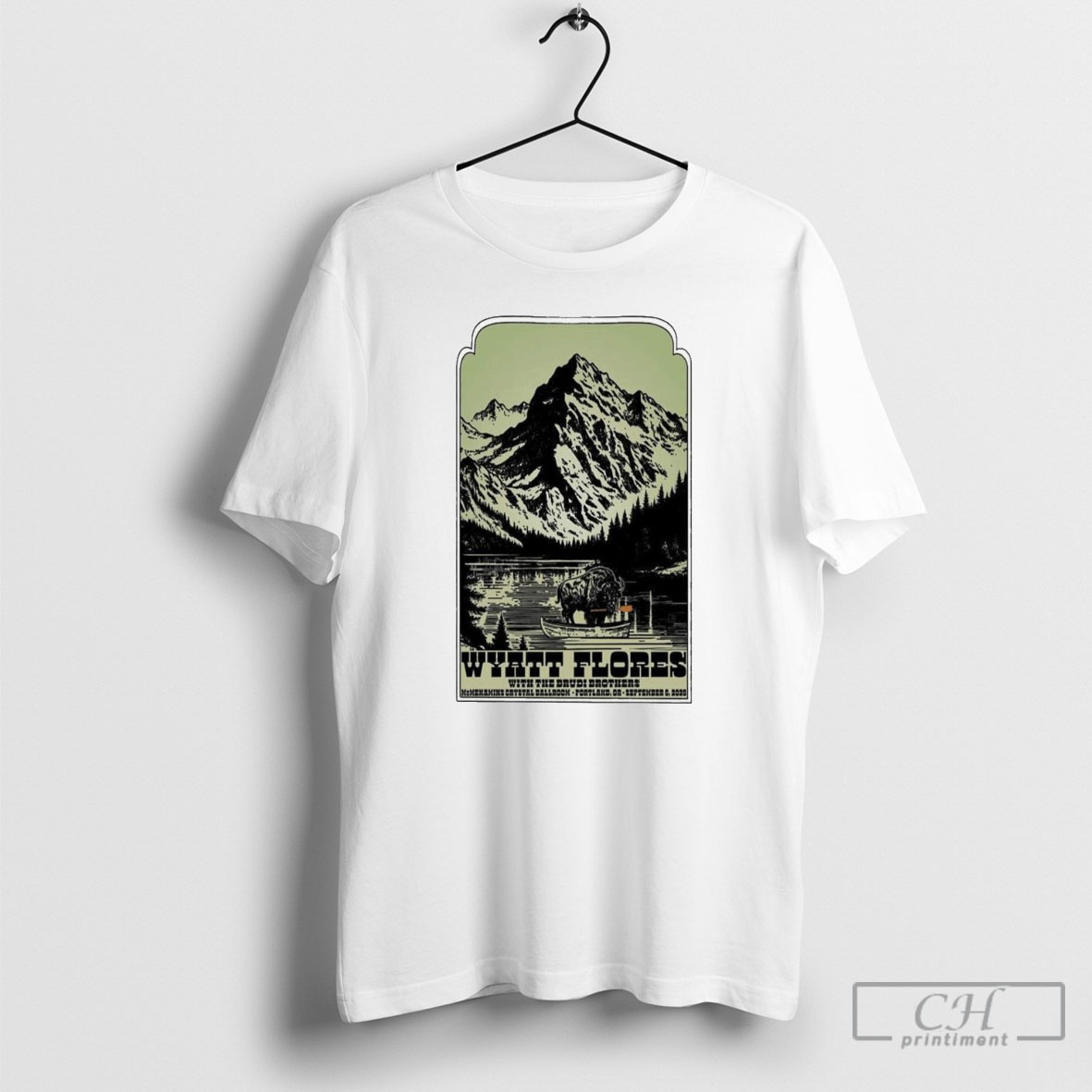 Wyatt Flores Portland Or September 6 2025 Concert Tee Shirts