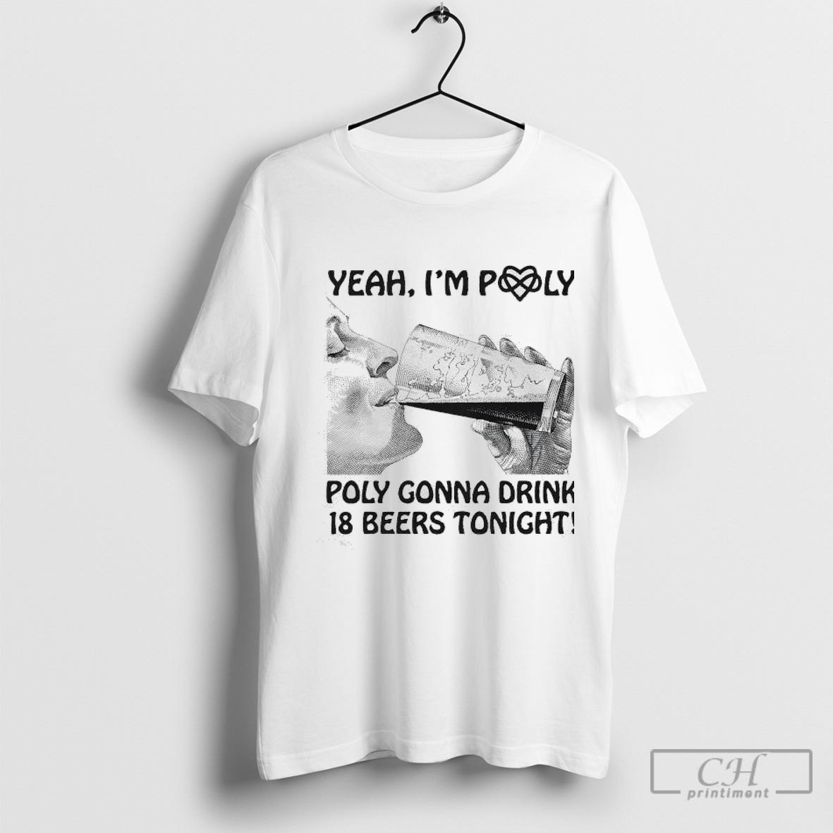 Yeah Im Poly Poly Gonna Drink 18 Beers Tonight Shirt Sweater